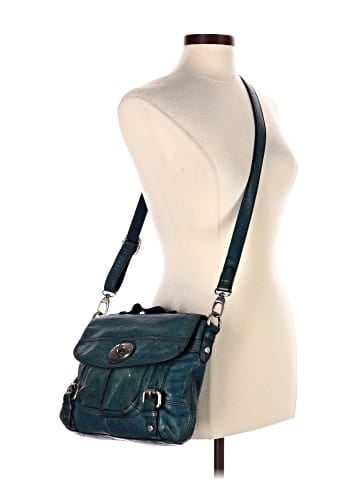 Fossil Leather Satchel (view 2)
