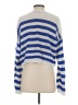 Madewell 100% Linen Stripes Blue Pullover Sweater Size S - photo 2