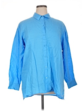 Eileen Fisher Long Sleeve Button Down Shirt