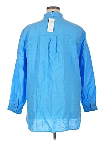 Eileen Fisher Long Sleeve Button-Down Shirt (view 2)