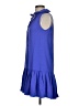 Amanda Uprichard 100% Polyester Solid Blue Casual Dress Size XS - photo 5