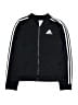 Adidas 100% Polyester Black Track Jacket Size 16 - photo 1