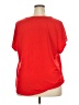 Ann Taylor 100% Polyester Red Short Sleeve Blouse Size XXL - photo 2