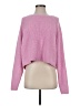 Assorted Brands Solid Pink Pullover Sweater Size S - photo 1