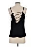 Aqua 100% Rayon Black Sleeveless Top Size S - photo 2