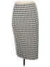 Theory Houndstooth Gray Casual Skirt Size S - photo 1