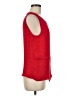 MNG Suit Red Sleeveless Blouse Size M - photo 4