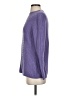 Talbots Chevron-herringbone Purple Turtleneck Sweater Size S (estimated) - photo 5