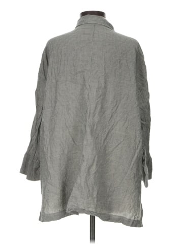 Eileen Fisher 3/4 Sleeve Button-Down Shirt (view 2)