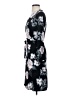 Roz & Ali Floral Black Casual Dress Size XS - photo 5