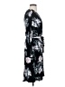 Roz & Ali Floral Black Casual Dress Size XS - photo 4