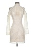 Missguided 100% Polyester Ivory Cocktail Dress Size 4 - photo 1
