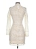 Missguided 100% Polyester Ivory Cocktail Dress Size 4 - photo 2