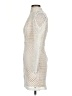 Missguided 100% Polyester Ivory Cocktail Dress Size 4 - photo 5
