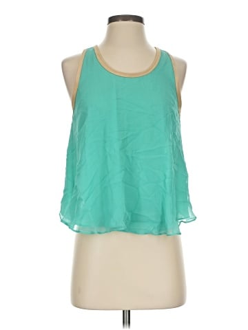 Elizabeth and James Sleeveless Silk Top (view 1)