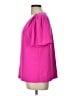 Trina Turk 100% Polyester Pink Short Sleeve Blouse Size L - photo 5