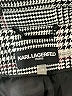 Karl Lagerfeld Paris Houndstooth Gray Blazer Size 14 - photo 6