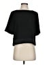 Banana Republic 100% Polyester Black Short Sleeve Blouse Size S - photo 1