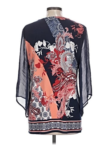 JM Collection 3/4 Sleeve Blouse (view 2)