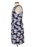 Sandro 100% Polyester Graphic Purple Casual Dress Size Lg (3) - photo 5