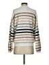 Ann Taylor Stripes Silver Pullover Sweater Size S - photo 2