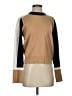 Ann Taylor Color Block Tan Pullover Sweater Size S - photo 1