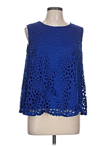 Roz & Ali Sleeveless Blouse (view 1)