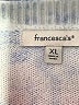 Francesca's Floral Blue Pullover Sweater Size XL - photo 7