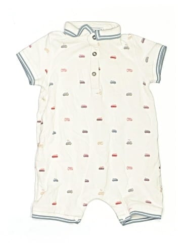 Tartine et Chocolat Short Sleeve Onesie (view 1)