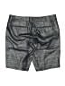 Ann Taylor LOFT 100% Cotton Chevron-herringbone Gray Shorts Size 6 - photo 2