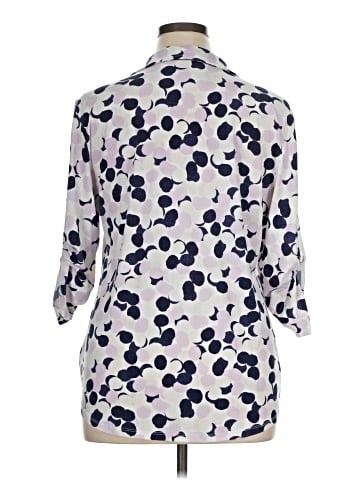 Jones New York Signature 3/4 Sleeve Blouse (view 2)