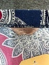 SJS Paisley Blue Casual Skirt Size XL - photo 4