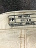 Free People Chevron-herringbone Ivory Jeans Size 29 waist - photo 7