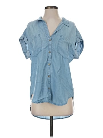 Cloth & Stone Short Sleeve Blouse (view 1)