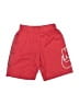 Nike 100% Polyester Graphic Red Athletic Shorts Size 6 - photo 1