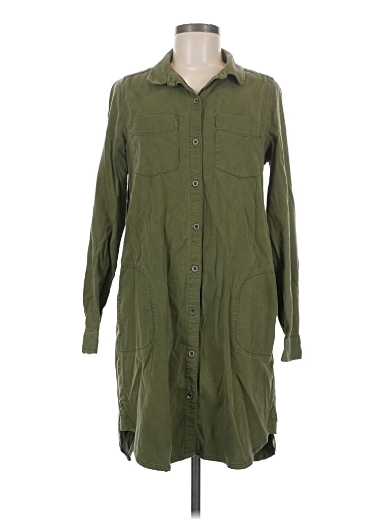 Pre-owned Prana Trenchcoat In Green