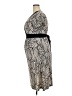 Forever Print Gray White Cocktail Dress Size 2X - photo 6