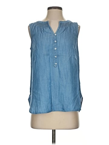 Talbots Sleeveless Button-Down Shirt (view 1)