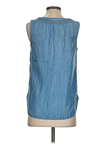 Talbots Sleeveless Button-Down Shirt (view 2)