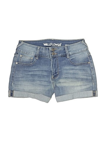 Wallflower Denim Shorts (view 1)