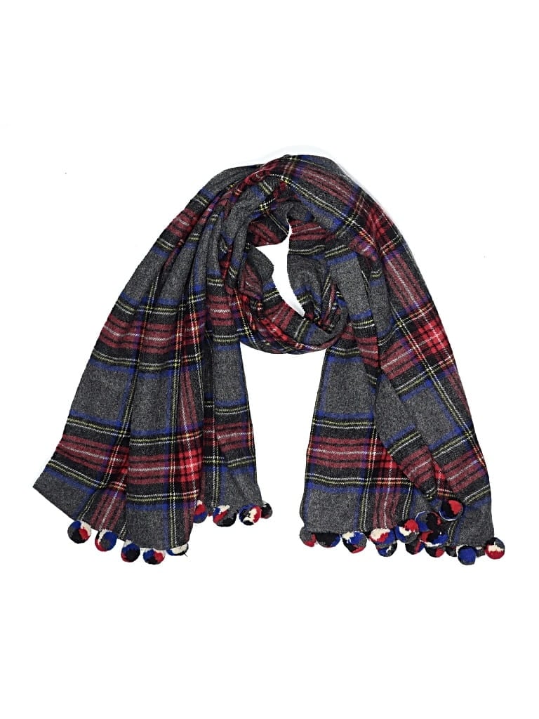 Pre-owned Jcrew Scarf In Gray