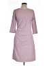 J. McLaughlin Print Blue Casual Dress Size L - photo 1
