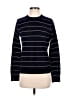 Vince. Stripes Black Wool Pullover Sweater Size S - photo 1