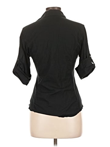 James Perse 3/4 Sleeve Button-Down Shirt (view 2)