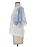 THML Silver Short Sleeve Top Size S - photo 5