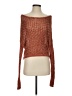 Free People Metallic Brown Pullover Sweater Size XS - photo 1