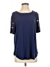 89th & Madison Blue Short Sleeve Top Size L - photo 1