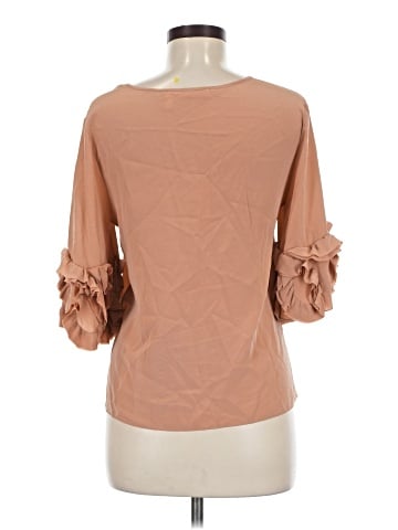See By Chloé 3/4 Sleeve Silk Top (view 2)