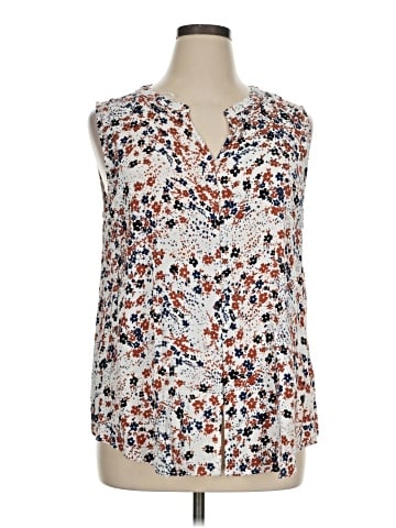 Liz Claiborne Sleeveless Blouse (view 1)