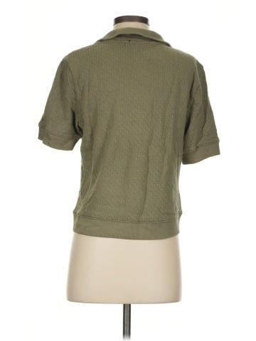 Madewell Collared Pointelle Sweater Tee (view 2)